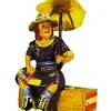 Trains|Aristo-Craft 60057 G Scale Hobo Biddy Lavender Figure - Model Train Junction: Quality Parts and Art Supplies
