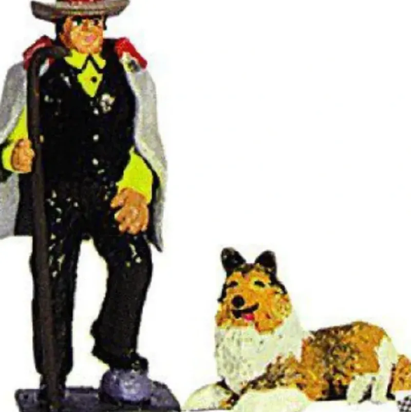 Trains|Aristo-Craft 60017 G Scale Jaunty John the Shepherd Figure - Model Train Junction: Quality Parts and Art Supplies