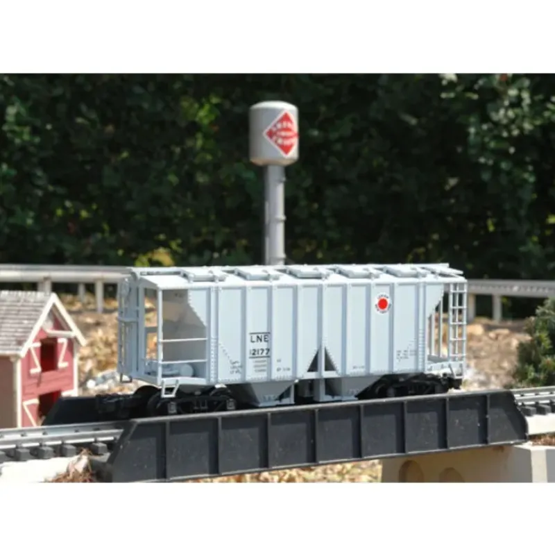 Trains|Aristo-Craft 41225 G Scale Lehigh & New England 2-Bay Covered Hopper Car - Model Train Junction: Quality Parts and Art Supplies