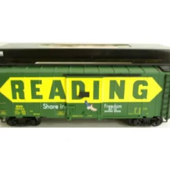 Trains|Aristo-Craft 46024 G Scale Reading Steel-Side Boxcar - Model Train Junction: Quality Parts and Art Supplies