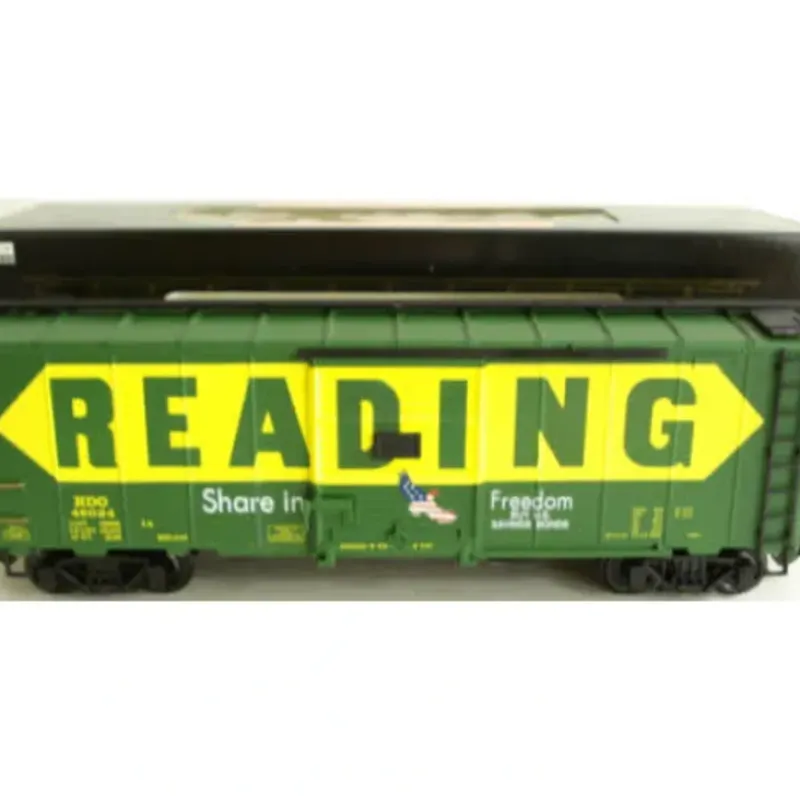Trains|Aristo-Craft 46024 G Scale Reading Steel-Side Boxcar - Model Train Junction: Quality Parts and Art Supplies