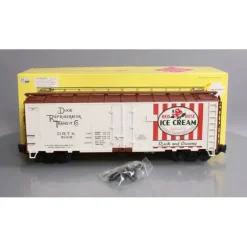 Trains|Aristo-Craft 46210 G Scale Red Rose Ice Cream-2 Reefer Car - Model Train Junction: Quality Parts and Art Supplies
