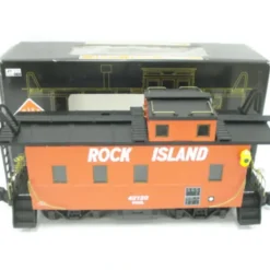 Trains|Aristo-Craft 42120 G Scale Rock Island Long Caboose - Model Train Junction: Quality Parts and Art Supplies