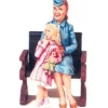 Trains|Aristo-Craft 60093 G Scale Seated Mother w/Child - Model Train Junction: Quality Parts and Art Supplies