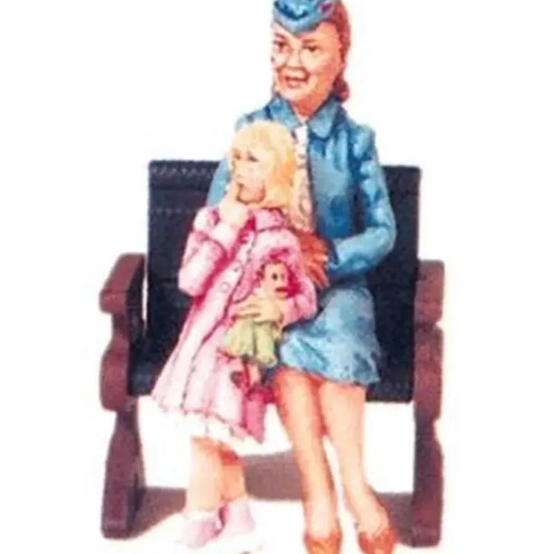 Trains|Aristo-Craft 60093 G Scale Seated Mother w/Child - Model Train Junction: Quality Parts and Art Supplies