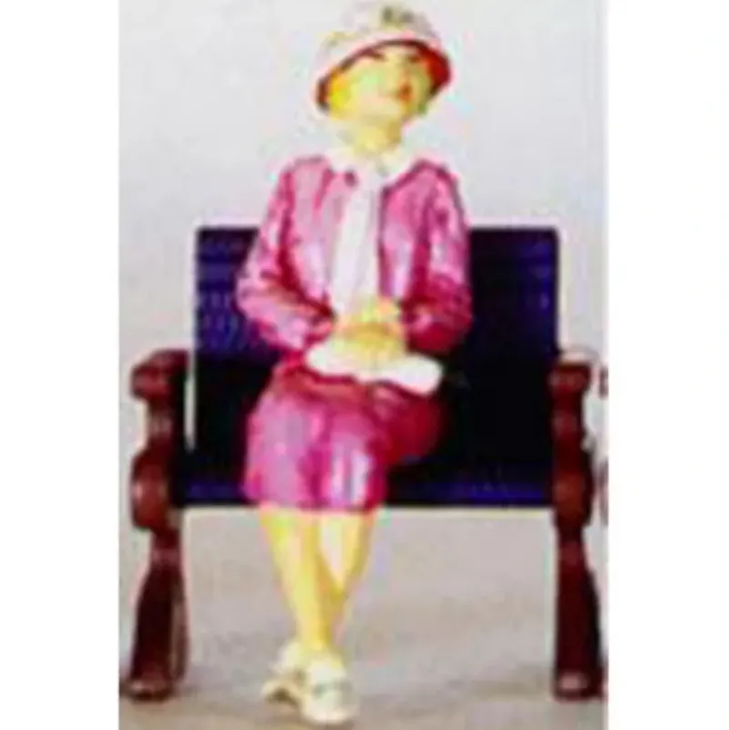 Trains|Aristo-Craft 60013 G Scale Seated Female Passenger - Model Train Junction: Quality Parts and Art Supplies