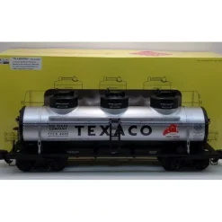 Trains|Aristo-Craft 41615 G Scale Texaco Triple Dome Tank Car LN/Box - Model Train Junction: Quality Parts and Art Supplies