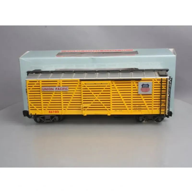 Trains|Aristo-Craft 46103 G Scale Union Pacific Stock Car - Model Train Junction: Quality Parts and Art Supplies