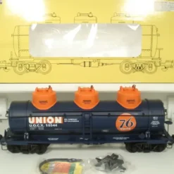 Trains|Aristo-Craft 41609 G Scale Union Oil 76 Triple Dome Tank Car - Model Train Junction: Quality Parts and Art Supplies