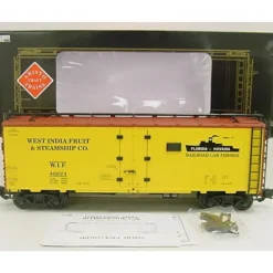Trains|Aristo-Craft 46224 G Scale West India Fruit Refrigerator Car - Model Train Junction: Quality Parts and Art Supplies