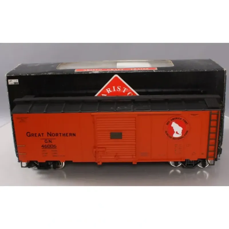 Trains|Aristo-Craft 46006 Great Northern Boxcar W/ Metal Wheels - Model Train Junction: Quality Parts and Art Supplies