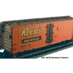 Trains|Aristo-Craft 46229 Hershey's Reese's Reefer Car - Model Train Junction: Quality Parts and Art Supplies