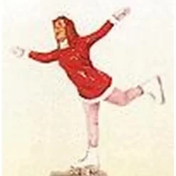 Trains|Aristo-Craft 60051 Ice Skater Female On 1 Foot - Model Train Junction: Quality Parts and Art Supplies