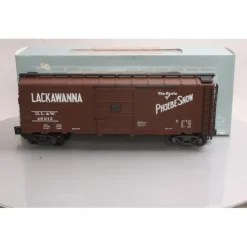 Trains|Aristo-Craft 46012 Lackawanna Boxcar (Plastic Wheels) - Model Train Junction: Quality Parts and Art Supplies