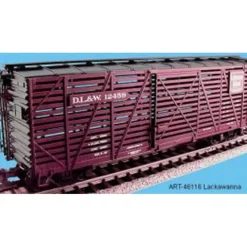 Trains|Aristo-Craft 46116 Lackawanna Stock Car - Model Train Junction: Quality Parts and Art Supplies