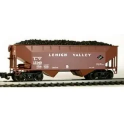 Trains|Aristo-Craft 41813 Lehigh Valley 2-Bay Coal Hopper - Model Train Junction: Quality Parts and Art Supplies