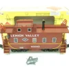 Trains|Aristo-Craft 42118 Leigh Valley Long Steel Caboose - Model Train Junction: Quality Parts and Art Supplies