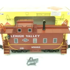 Trains|Aristo-Craft 42118 Leigh Valley Long Steel Caboose - Model Train Junction: Quality Parts and Art Supplies