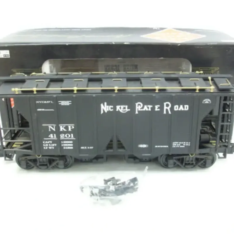 Trains|Aristo-craft 41201 Nickel Plate Road 2-Bay Covered Hopper - Model Train Junction: Quality Parts and Art Supplies