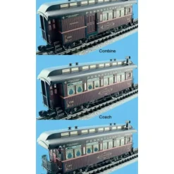 Trains|Aristo-Craft 31003-3 PRR Sierra Passenger Car Set - Model Train Junction: Quality Parts and Art Supplies