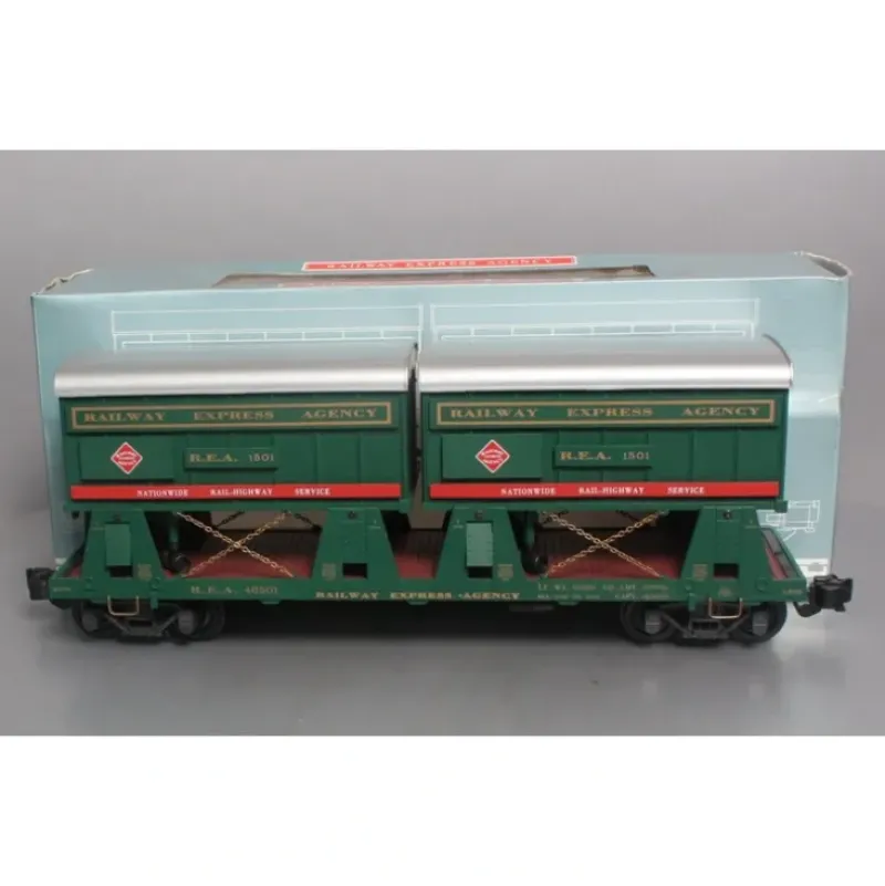 Trains|Aristo-Craft 46501 Railway Express Piggyback Flatcar - Model Train Junction: Quality Parts and Art Supplies