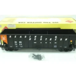 Trains|Aristo-Craft 41419 R&N 3 Bay 100 Ton Coal Hopper - Model Train Junction: Quality Parts and Art Supplies