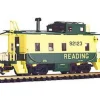 Trains|Aristo-Craft 42123 Reading Caboose- Metal Wheels - Model Train Junction: Quality Parts and Art Supplies