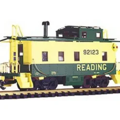 Trains|Aristo-Craft 42123 Reading Caboose- Metal Wheels - Model Train Junction: Quality Parts and Art Supplies
