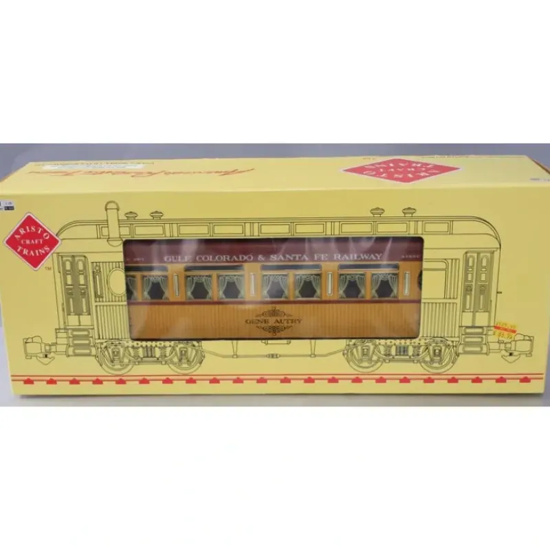 Trains|Aristo-Craft 31205 Santa Fe Sierra Style Observation Car - Model Train Junction: Quality Parts and Art Supplies