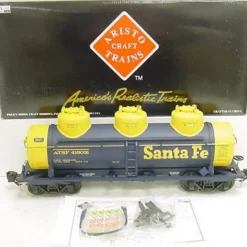 Trains|Aristo-Craft 41603 Santa Fe Triple Dome Tank Car - Model Train Junction: Quality Parts and Art Supplies