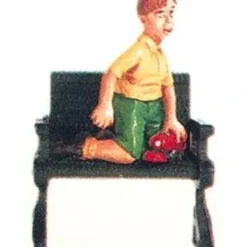 Trains|Aristo-Craft 60086 Seated Child w/Loco - Model Train Junction: Quality Parts and Art Supplies