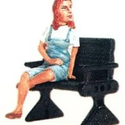 Trains|Aristo-Craft 60085 Seated Young Woman - Model Train Junction: Quality Parts and Art Supplies