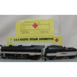 Trains|Aristo-Craft 21451 SF Valley Flyer 4-6-2 Steam Locomotive with Tender - Model Train Junction: Quality Parts and Art Supplies