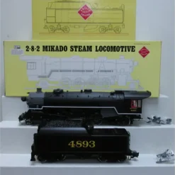 Trains|Aristo-Craft 21506 Southern Mikado 2-8-2 Steam Locomotive & Tender - Model Train Junction: Quality Parts and Art Supplies