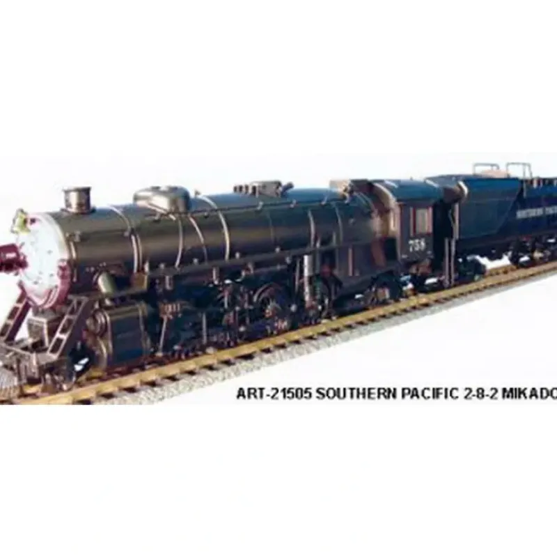 Trains|Aristo-Craft 21505 Southern Pacific Mikado 2-8-2 Steam Locomotive & Tender - Model Train Junction: Quality Parts and Art Supplies