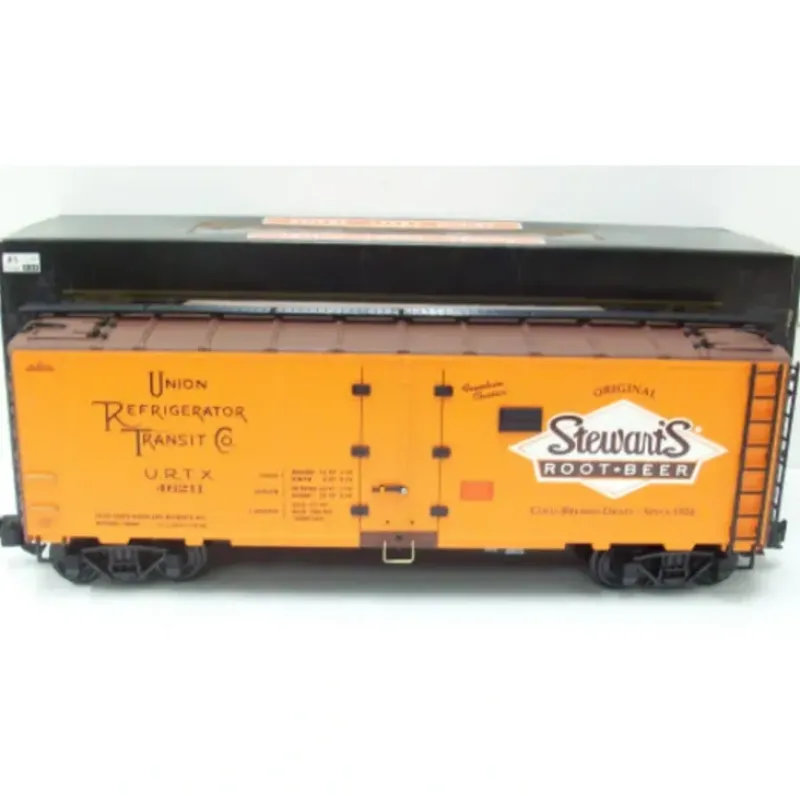 Trains|Aristo-Craft 46211 Stewart's Root Beer Reefer Car - Model Train Junction: Quality Parts and Art Supplies