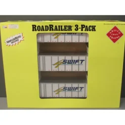 Trains|Aristo-Craft 46806-3 Swift Roadrailer System 3-Pack - Model Train Junction: Quality Parts and Art Supplies
