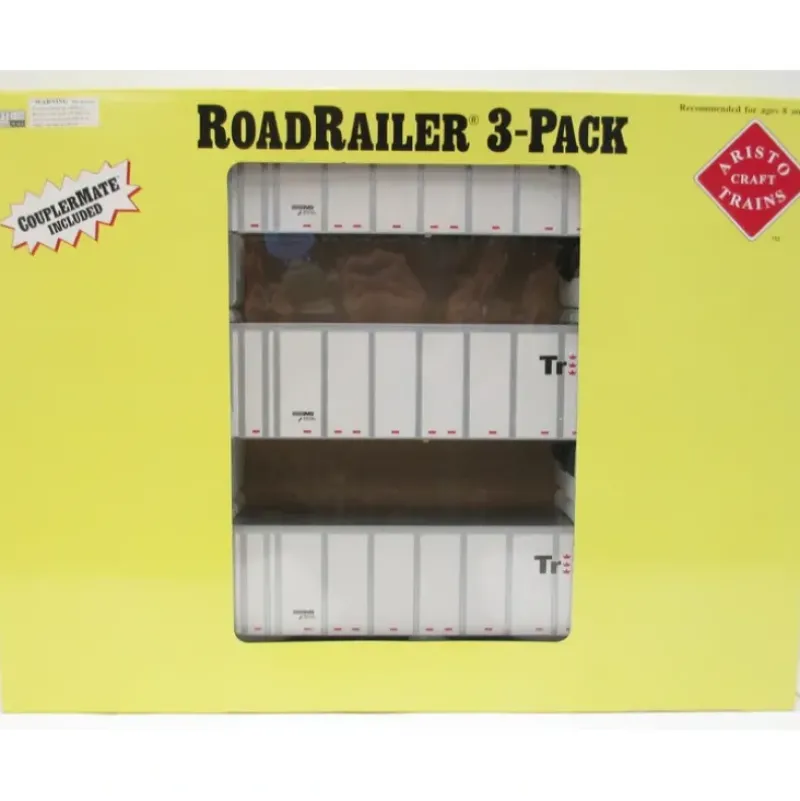 Trains|Aristo-Craft 46801-3 Triple Crown Road Railer 3-Pack - Model Train Junction: Quality Parts and Art Supplies