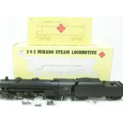 Trains|Aristo-Craft 21599 Undec.2-8-2 Mikado SteamLoco&Tender - Model Train Junction: Quality Parts and Art Supplies