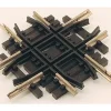 Trains|Aristo-Craft 30410 USA Brass 90 Degree Track Crossing - Model Train Junction: Quality Parts and Art Supplies