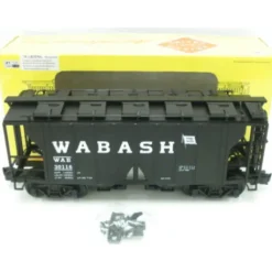Trains|Aristo-Craft 41228 Wabash Covered Hopper - Model Train Junction: Quality Parts and Art Supplies