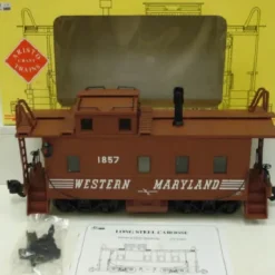 Trains|Aristo-Craft 42126 Western Maryland Long Caboose - Model Train Junction: Quality Parts and Art Supplies