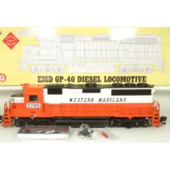 Trains|Aristo-Craft 23507 Western Maryland GP40 Diesel - Model Train Junction: Quality Parts and Art Supplies