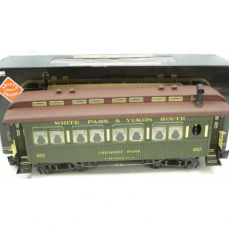 Trains|Aristo-Craft 31009 White Pass & Yukon Passenger Car - Model Train Junction: Quality Parts and Art Supplies