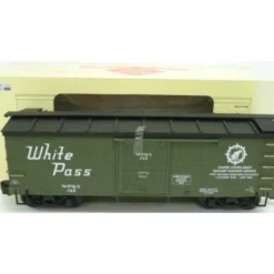 Trains|Aristo-Craft 86007 White Pass Wood Boxcar - Model Train Junction: Quality Parts and Art Supplies