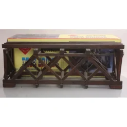 Trains|Aristo-Craft 7121 Wooden Deck Bridge - Model Train Junction: Quality Parts and Art Supplies