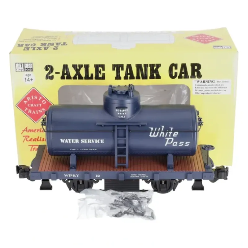 Trains|Aristo-Craft 40115 WP&Y 20' Tank Car - Model Train Junction: Quality Parts and Art Supplies