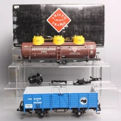 Trains|Aristo-Craft & 22401 & 41601 LGB G Scale Freight Cars [2] VG - Model Train Junction: Quality Parts and Art Supplies