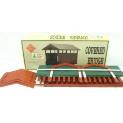 Trains|Aristo-Craft 7101C Christmas Covered Bridge Kit - Model Train Junction: Quality Parts and Art Supplies