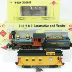 Trains|Aristo-Craft 80212C UP Steam Loco & Tender w/Caboose - Model Train Junction: Quality Parts and Art Supplies